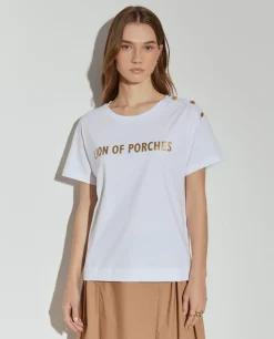 T-shirt de algodão|LION OF PORCHES Shop