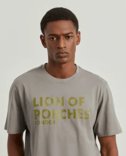 T-shirt manga curta|LION OF PORCHES Shop