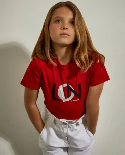 T-shirt manga curta|LION OF PORCHES Sale