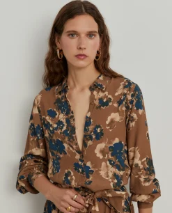 Vestido camiseiro floral|LION OF PORCHES Fashion