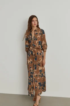 Vestido camiseiro floral|LION OF PORCHES Fashion