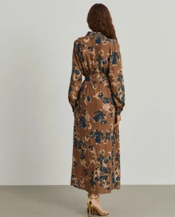 Vestido camiseiro floral|LION OF PORCHES Fashion