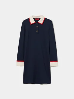 Vestido color block manga comprida|LION OF PORCHES Discount
