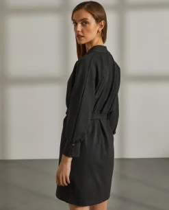 Vestido com decote em V|LION OF PORCHES Outlet