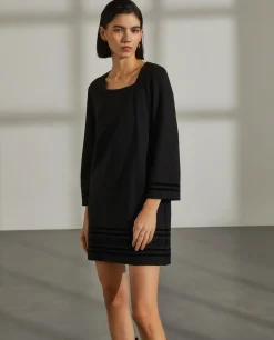 Vestido com lettering em veludo|LION OF PORCHES Best