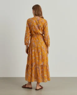 Vestido Comprido Estampado|LION OF PORCHES Discount