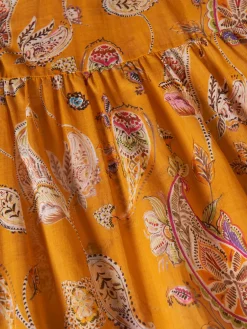 Vestido Comprido Estampado|LION OF PORCHES Discount