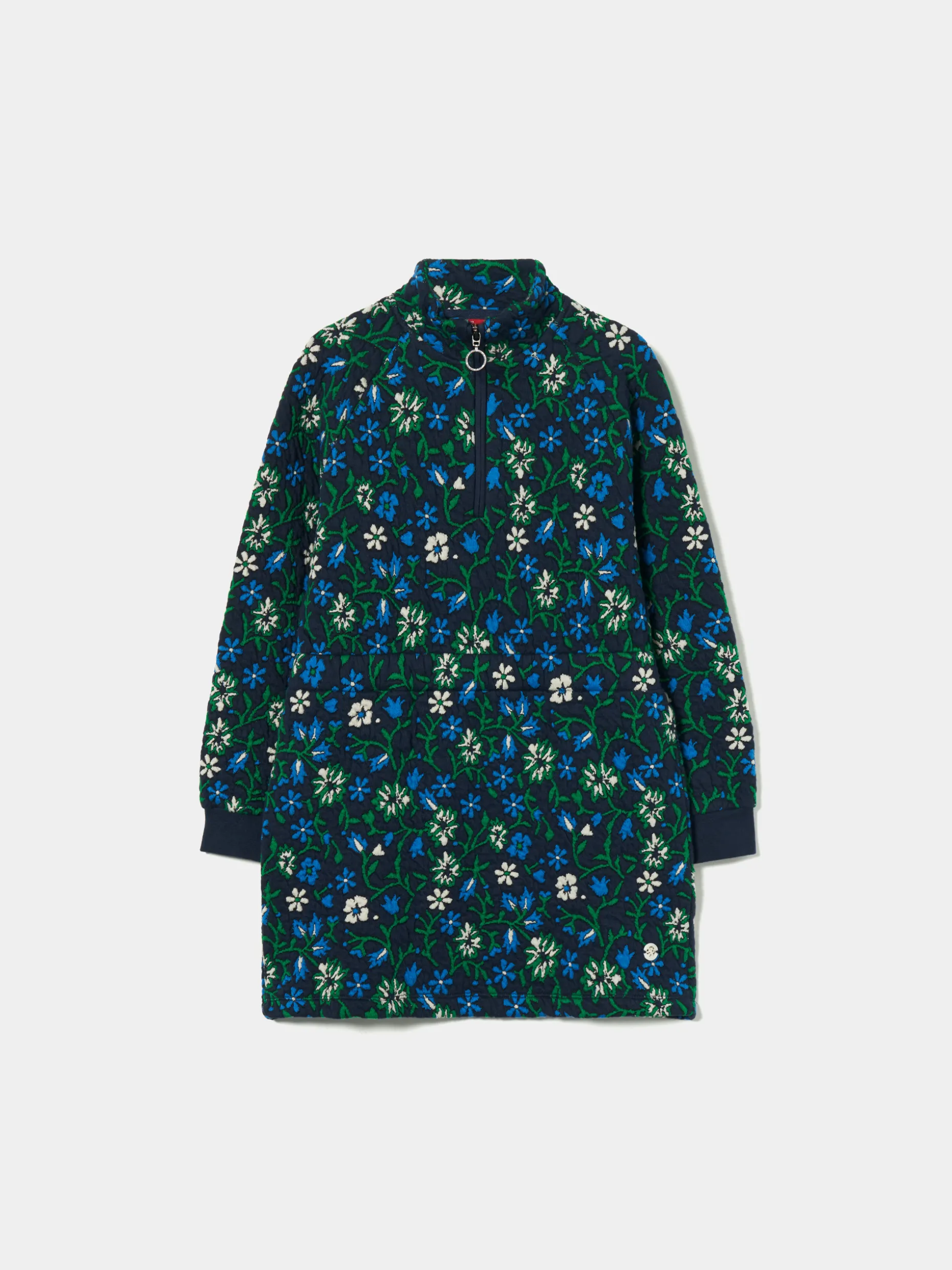 Vestido curto de flores|LION OF PORCHES Online