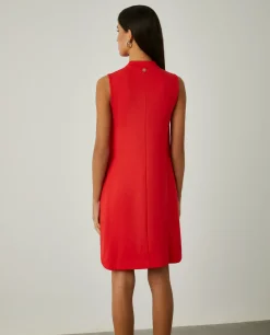 Vestido curto de malha sem mangas|LION OF PORCHES Cheap