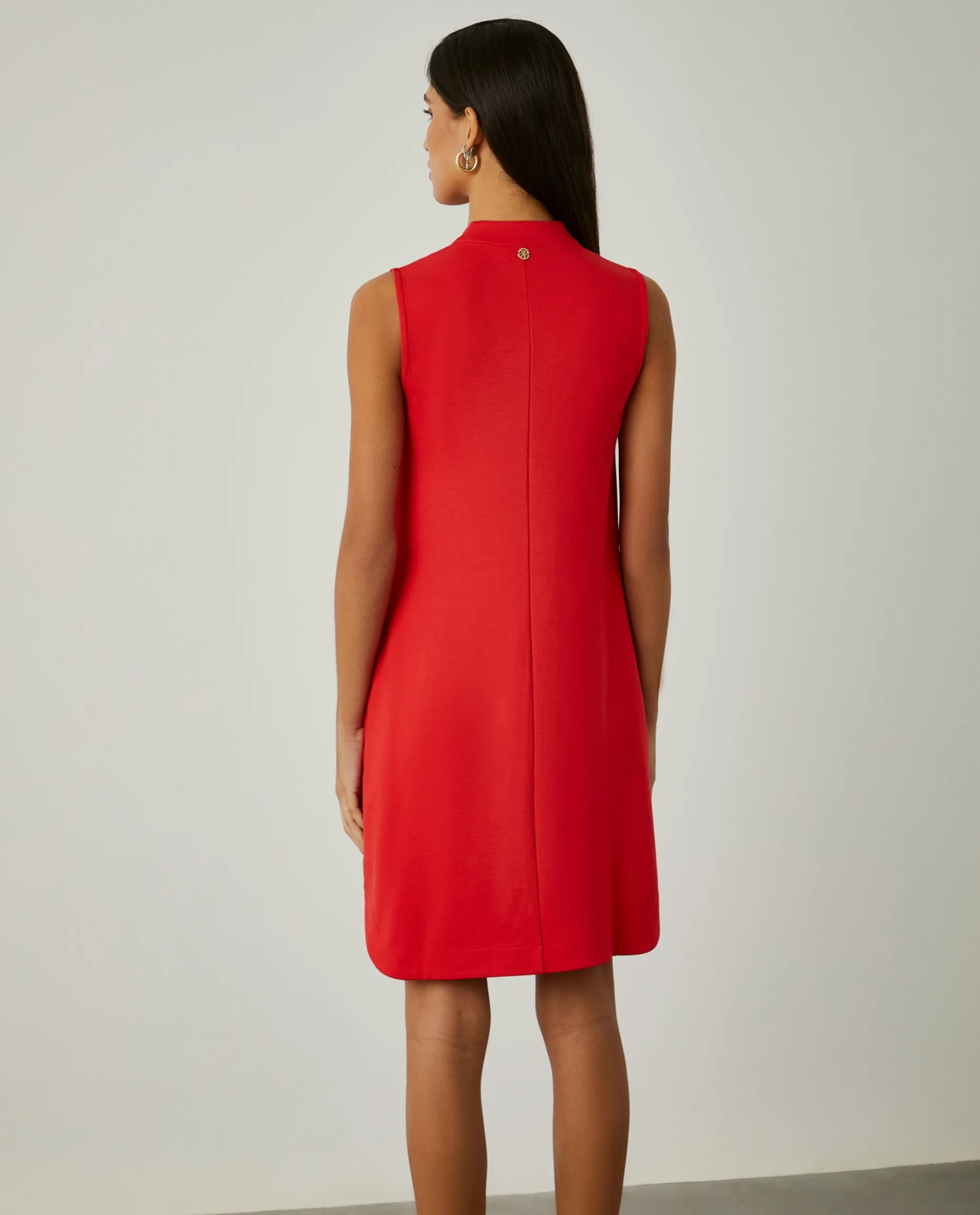 Vestido curto de malha sem mangas|LION OF PORCHES Cheap
