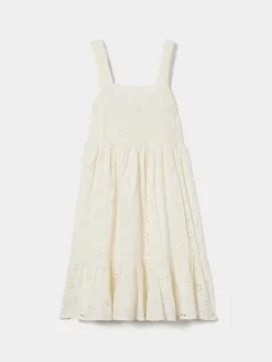 Vestido de alças em bordado inglês|LION OF PORCHES Flash Sale