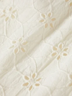Vestido de alças em bordado inglês|LION OF PORCHES Flash Sale