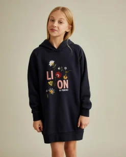 Vestido de malha com capuz|LION OF PORCHES Sale