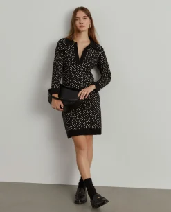 Vestido de malha polka dots|LION OF PORCHES Hot