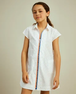 Vestido de manga curta com mini leões|LION OF PORCHES Online