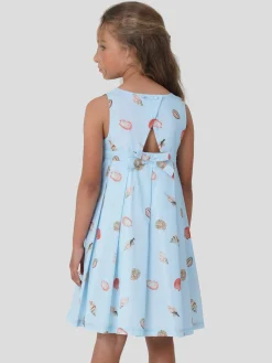 Vestido em Voile Estampado|LION OF PORCHES Flash Sale