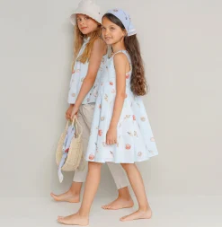 Vestido em Voile Estampado|LION OF PORCHES Flash Sale