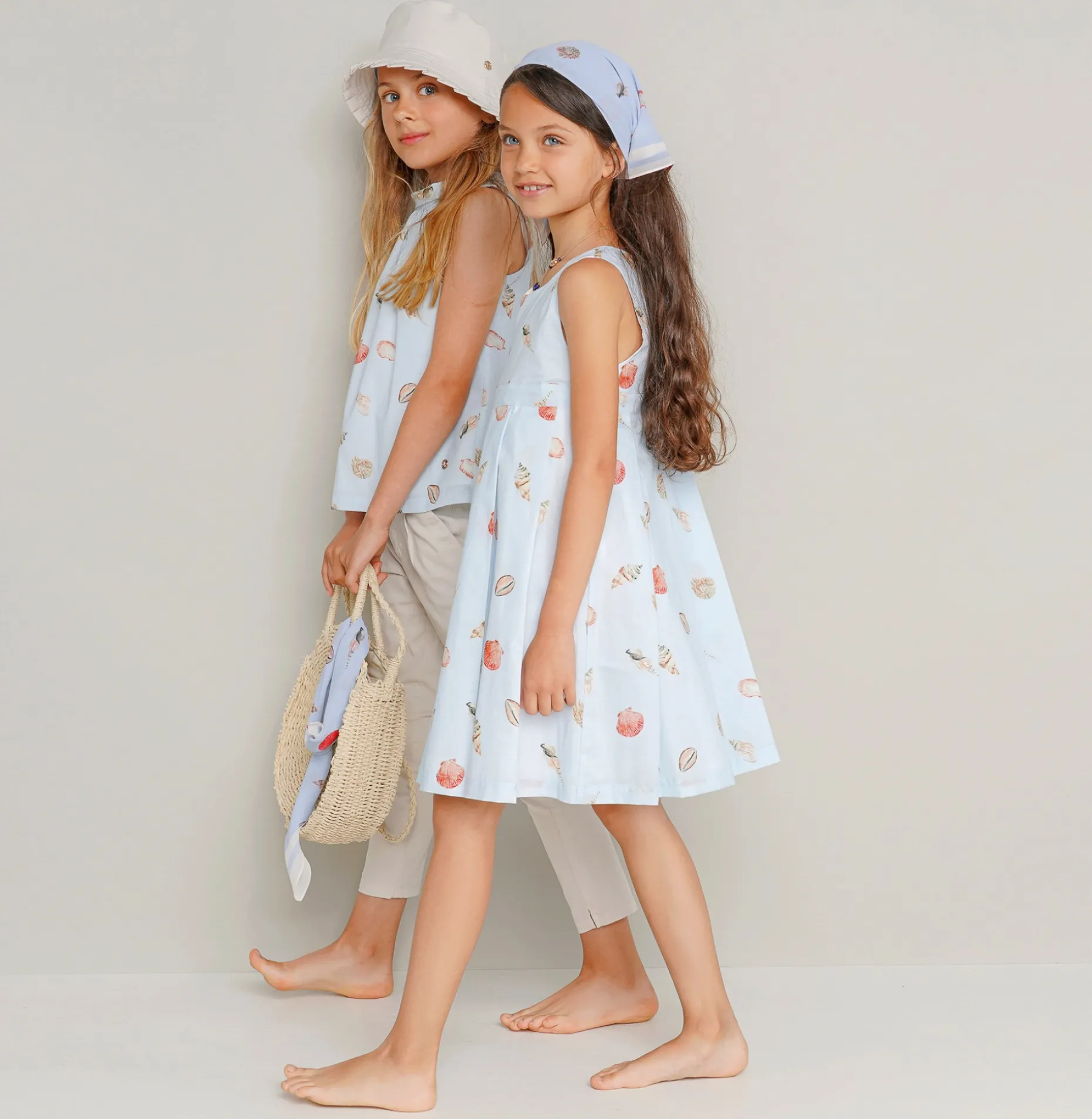 Vestido em Voile Estampado|LION OF PORCHES Flash Sale