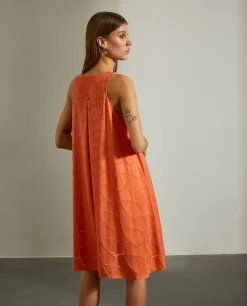 Vestido estampado sem mangas|LION OF PORCHES Best Sale