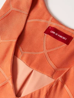 Vestido estampado sem mangas|LION OF PORCHES Best Sale