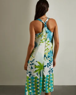 Vestido floral longo|LION OF PORCHES Clearance