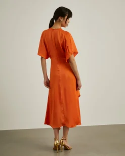 Vestido fluido assimétrico|LION OF PORCHES Outlet
