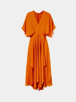Vestido fluido assimétrico|LION OF PORCHES Outlet