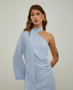 Vestido justo de manga única|LION OF PORCHES Flash Sale