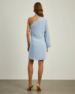 Vestido justo de manga única|LION OF PORCHES Flash Sale