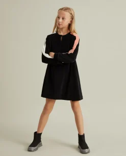 Vestido manga comprida de veludo|LION OF PORCHES Discount