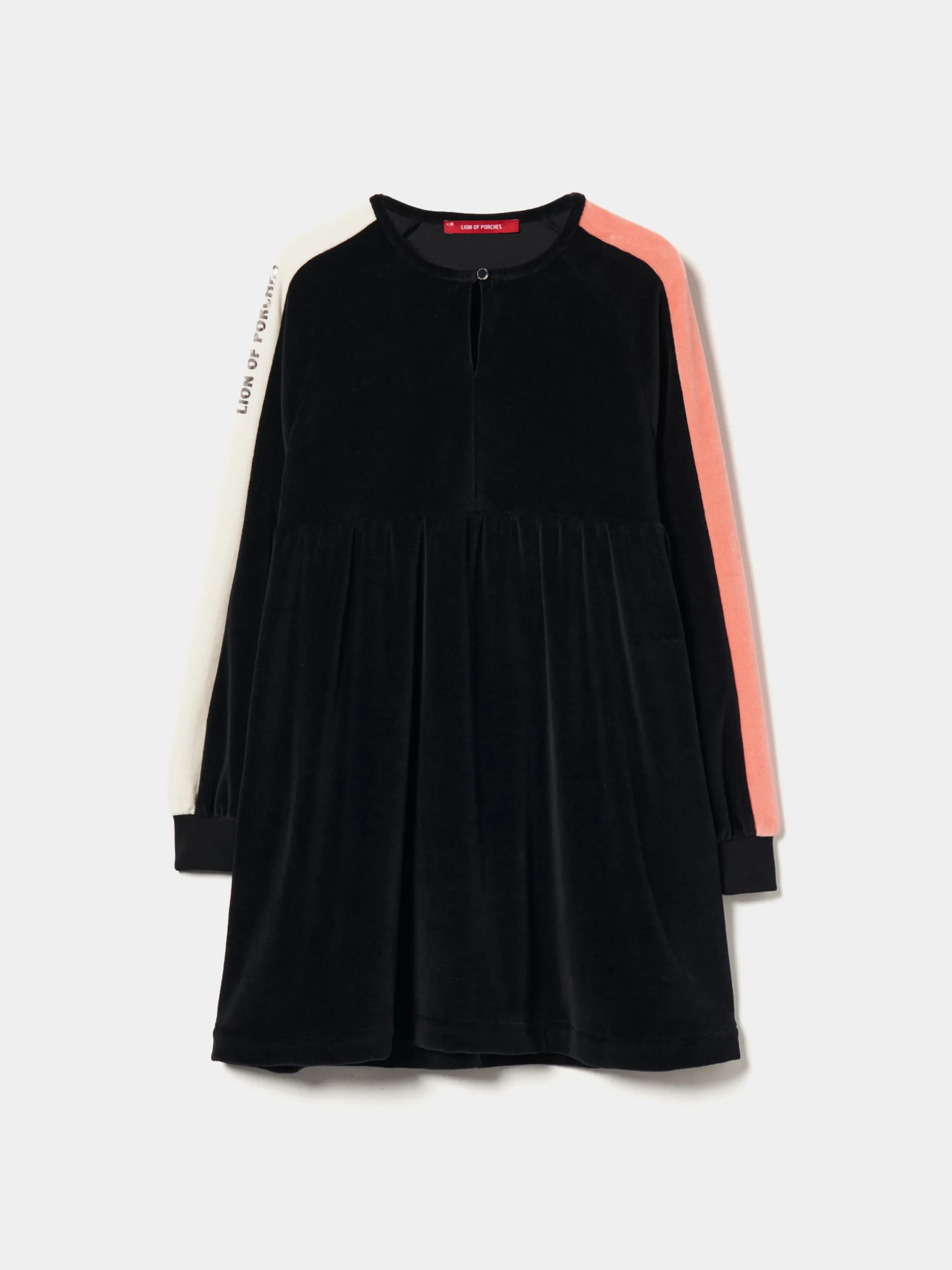 Vestido manga comprida de veludo|LION OF PORCHES Discount