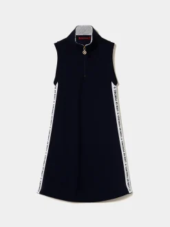 Vestido sem mangas com fitas laterais|LION OF PORCHES Clearance