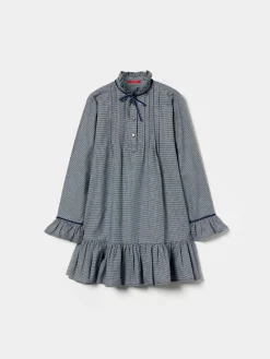 Vestido vichy manga comprida|LION OF PORCHES Best